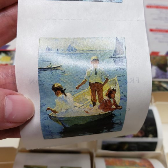 59 Fine Art Stickers - Museum of Fine Arts, Boston - Renoir Monet Caillebotte - Picture 5 of 16